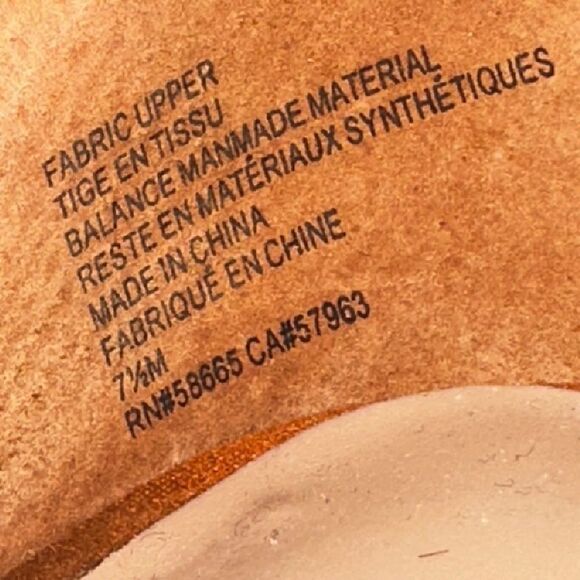 14th and Union Rust color Espadrille fabric upper shoes size 7.5. - Picture 6 of 6